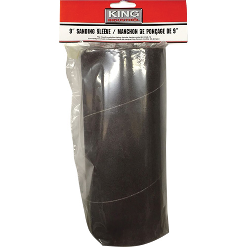3" Wood Sanding Sleeve with 80 Grit Cintas