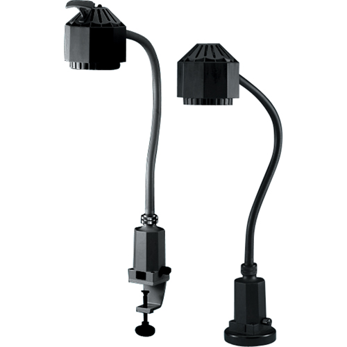 Sunnex Task Lights - 50 Watt Moisture Resistant Halogen Task Lights, 50 W, Halogen, 27" Neck, Black Cintas