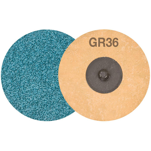 TWIST TOPCUT Sanding Disc, 3" Dia., 36 Grit, Zirconium Cintas