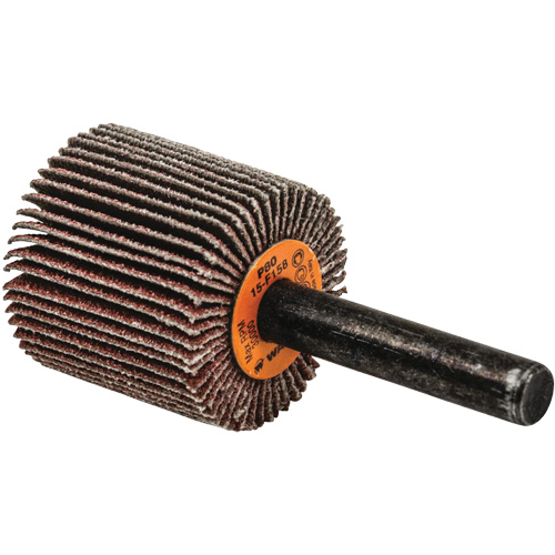 Flap Wheels-Coolcut Flap Wheels, Aluminum Oxide, 80 Grit, 1" x 1" x 1/4" Cintas