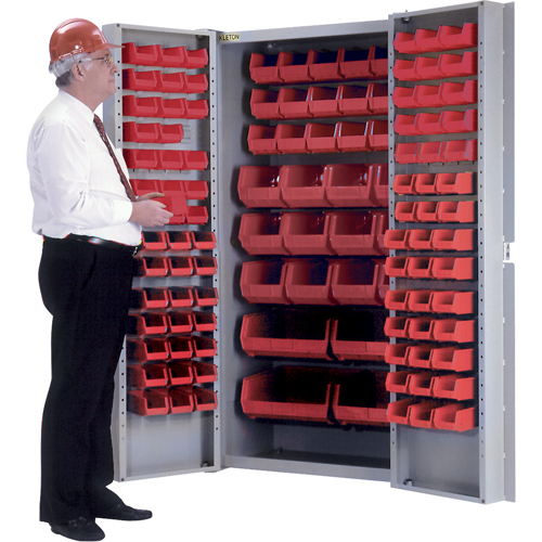 Deep-Door Combination Cabinet, 38" W x 24" D x 72" H, 36 Shelves Cintas