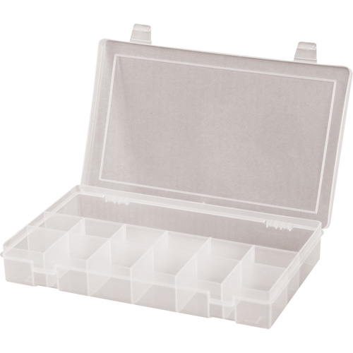 Boîtes &agrave; compartiments compactes, 6,75" la x 11" p x 1,75" h, 13 compartiments Cintas