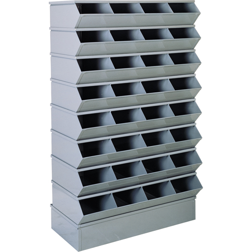 Pre-Engineered Sectional Systems, 5000 lbs. Cap., 37" W x 15" D x 58-1/2" H, Blue Cintas