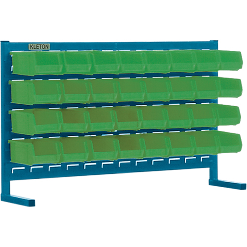 Rayonnage &agrave; persienne avec bacs, 32 bacs, 36" la x 8-1/4" p x 22" h Cintas