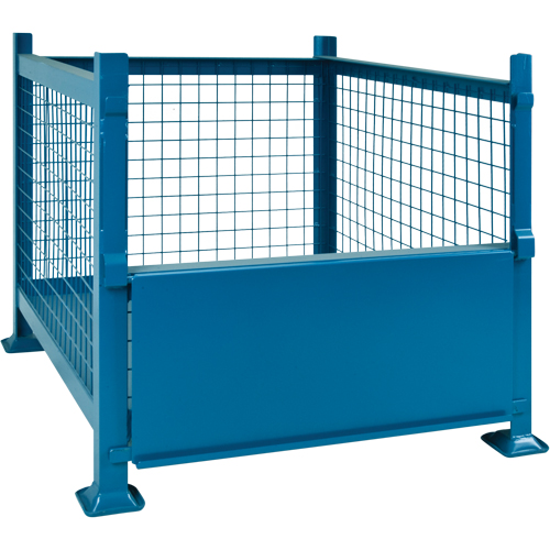 Contenants de vrac empilables, 34,5" la x 40,5" p x 30" h, Capacit&eacute; de 3000 lb Cintas