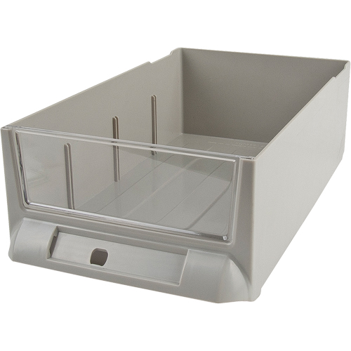 Tiroir de rechange pour armoires de pi&egrave;ces KPC-200, Plastique, 5-3/8" la x 9-13/16" p, 3-3/10" h, Gris Cintas