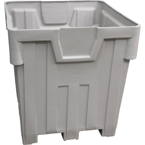 Bacs emboîtables, 44" la x 44" p x 46" h, Gris Cintas