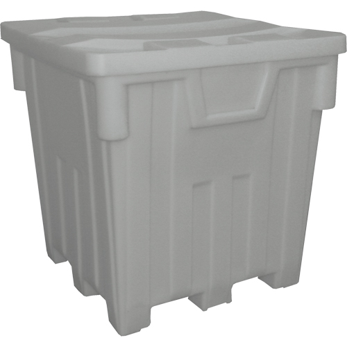 Bacs emboîtables, 44" la x 44" p x 46" h, Gris Cintas