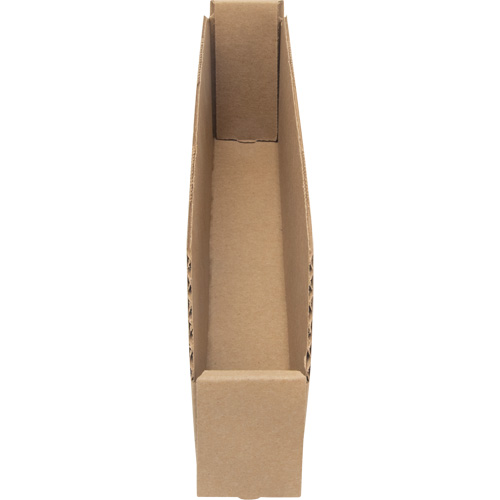 Deep Corrugated Parts Bins, 2-7/8" W x 17-1/4" D x 4-1/2" H, Beige Cintas