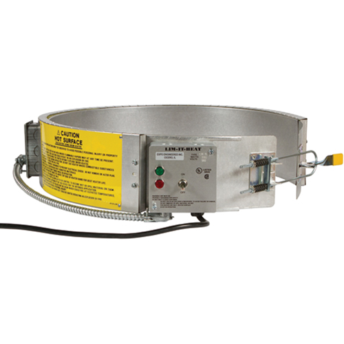 Wrap-It-Heat&reg; Plastic Drum Heater Cintas