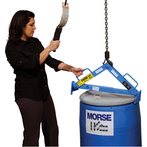 Leveur de baril, 30 - 85 gal. US (25 - 70 gal. imp.), Cap. 1000 lb/454 kg Cintas