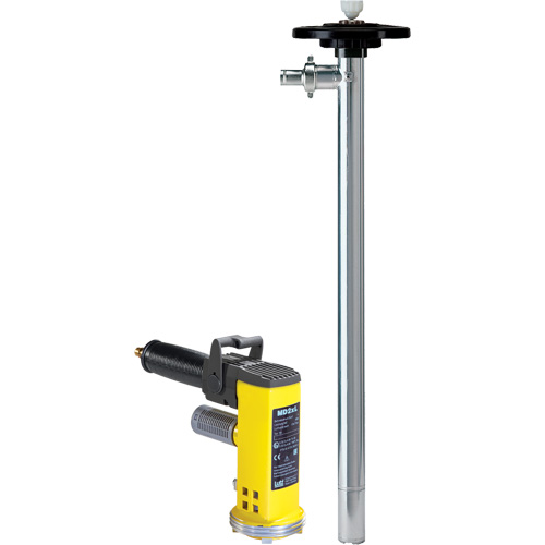 Pompes &agrave; tambour &agrave; air comprim&eacute;, Acier inoxydable, 26 gal./min Cintas