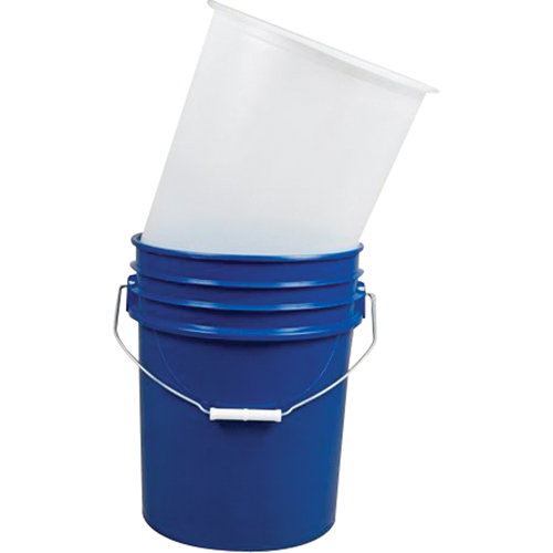 Doublures pour seaux en acier, 11-1/4" dia. x 12-1/4" h, 5 gal. US (4,16 gal. imp.) capacit&eacute; Cintas