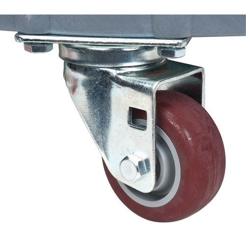 Leak Containment Drum Dolly, 24.25" dia. X 7.625" H, 1.5 US Gal. Spill Cap. Cintas