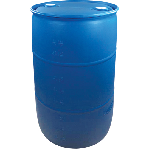 Polyethylene Drums, 30 US gal (25 imp. gal.), Closed Top, Blue Cintas