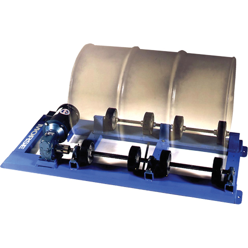 Single Stationary Drum Roller, 55 US gal. (45 Imperial Gal.) Capacity, Fixed Speed, 0.5 HP Cintas