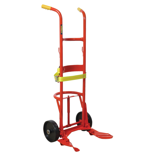 Chariot pour baril de s&eacute;rie 40BTW, Fabriqu&eacute; en Acier, 30 - 85 gal. US (25 - 70 gal. imp.) Cintas