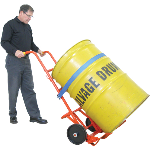 Chariot pour baril Overpack de s&eacute;rie 45BTW, Fabriqu&eacute; en Acier, 30 - 85 gal. US (25 - 70 gal. imp.) Cintas
