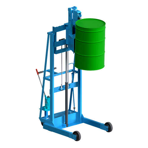 Vertical-Lift MORSPEED Drum Stacker, For 30 - 85 US Gal. (25 - 70 Imperial Gal.) Cintas