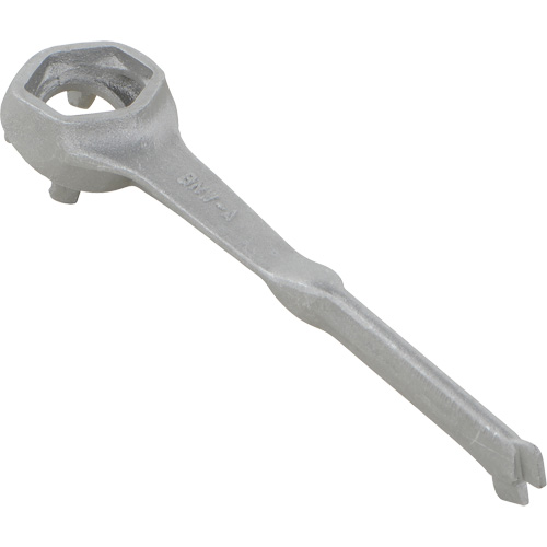 Cl&eacute; pour bouchon-&eacute;crou sp&eacute;cialis&eacute;e &agrave; un seul c&ocirc;t&eacute;, Ouverture de 1-1/2", Poign&eacute;e 4-1/4", Aluminium anti&eacute;tincelles Cintas