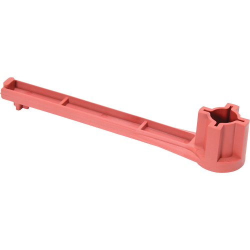 Cl&eacute; pour bouchon-&eacute;crou sp&eacute;cialis&eacute;e &agrave; un seul c&ocirc;t&eacute;, Ouverture de 1-1/4", Poign&eacute;e 8", Nylon anti&eacute;tincelles Cintas