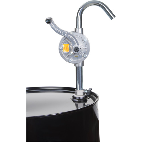 Pompe rotative pour baril, Aluminium, Pour capacit&eacute; 5-55 gal., 9,5 oz/course Cintas