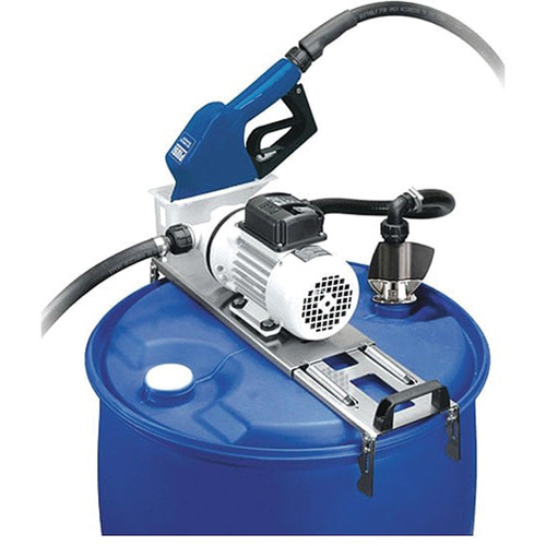 Piusi&reg; Suzzarablue Drum Pump Kit, Stainless Steel, 9 gpm Cintas