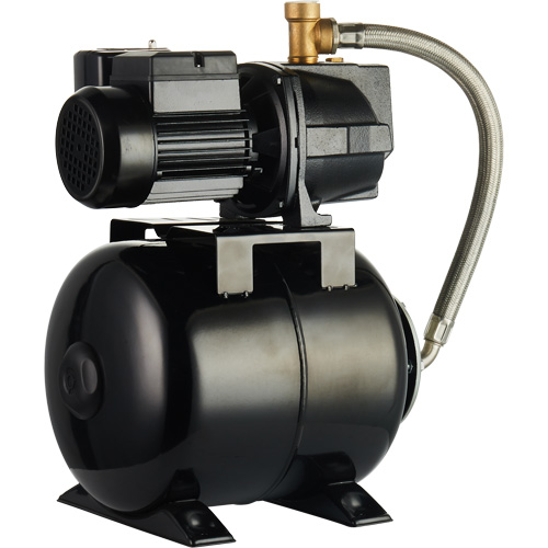 Shallow Well Jet Pump C/W Pressure Tank, 115 V/230 V, 790 GPH, 1/2 HP Cintas