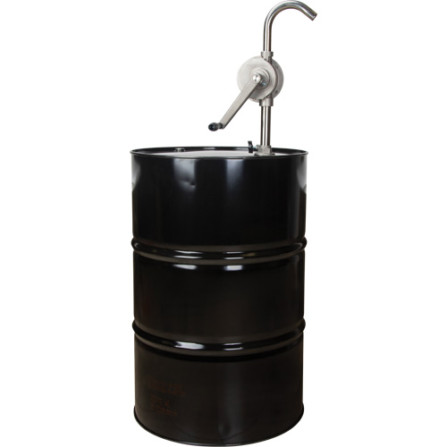 Pompe rotative pour baril, Acier inoxydable, Pour capacit&eacute; 55 gal., 12 oz/course Cintas