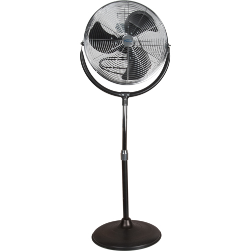 Ventilateur sur pi&eacute;destal haute vitesse, Commercial, 3 Vitesses, Diam&egrave;tre de 20" Cintas