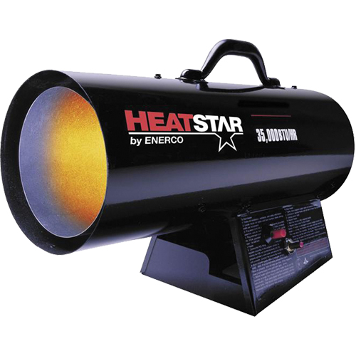 Contractor Series Forced Air Heater, Fan, Propane, 35000 BTU/H Cintas