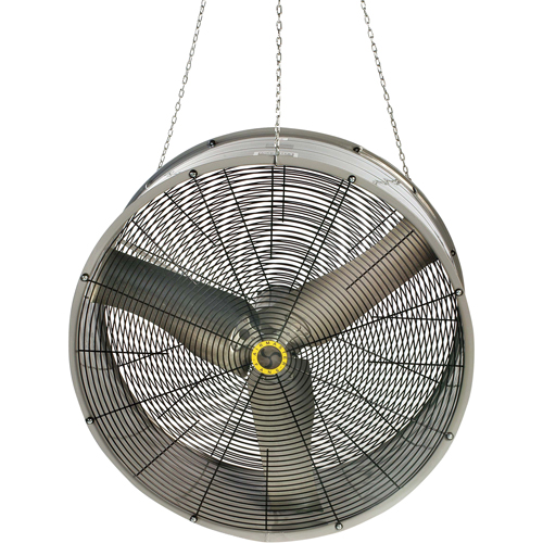 Ventilateurs tambours 4-in-1 &agrave; entraînement direct, Industriel, 3 vitesses, Diam&egrave;tre de 30" Cintas