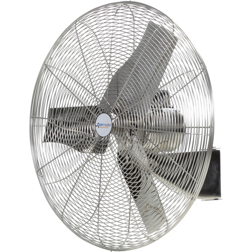 Stainless Steel Food Service Washdown Air Circulating Fans, Industrial, 1 Speed, 20" Diameter Cintas