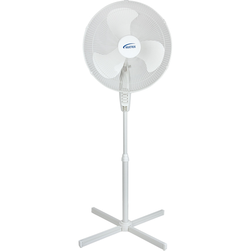 Ventilateur oscillant sur socle, Commercial, 3 Vitesses, Diam&egrave;tre de 18" Cintas