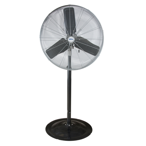 Ventilateur oscillant sur socle avec moteur &eacute;tanche &agrave; l'eau, Robuste, 3 Vitesses, Diam&egrave;tre de 30" Cintas