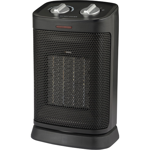 Radiateur oscillant, C&eacute;ramique, &eacute;lectrique, 5200 BTU/H Cintas