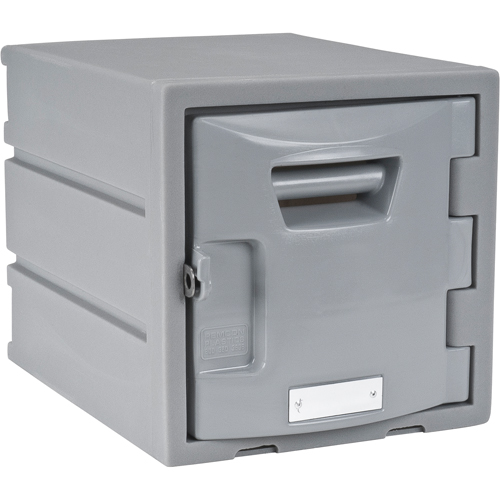 Locker, 12" x 15" x 12", Grey, Assembled Cintas