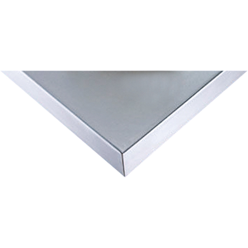 Dessus d'&eacute;tabli en acier inoxydable 304 avec &acirc;me en bois, 24" p x 48" la, 1-3/4" d'&eacute;paisseur Cintas