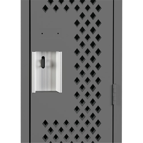 Casiers Clean Line, 12" x 12" x 72", Acier, Charbon, Rivet (assembl&eacute;), Perfor&eacute; Cintas