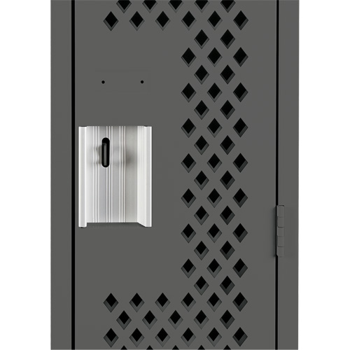 Casiers Clean Line, Bloc de 4, 48" x 12" x 72", Acier, Charbon, Rivet (assembl&eacute;), Perfor&eacute; Cintas