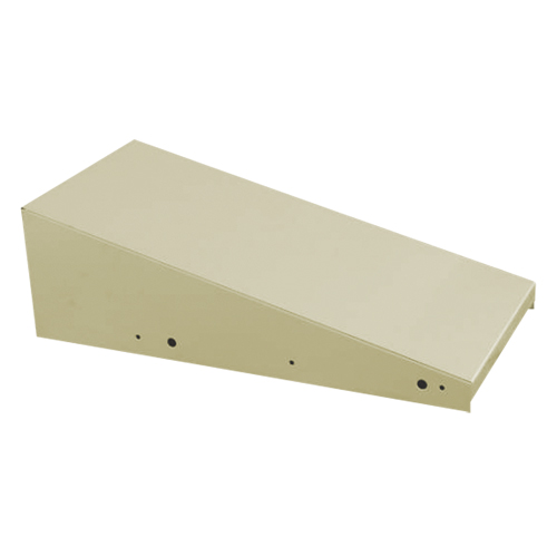 Casiers &eacute;conomiques &agrave; dessus inclin&eacute; Clean Line, Bloc de 1, 18" p x 12" la x 6" ha, Beige, Acier Cintas