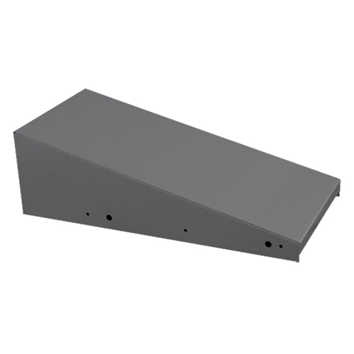 Clean Line Economy Lockers Slope Top, 1 Bank, 18" D x 12" W x 6" H, Steel Cintas