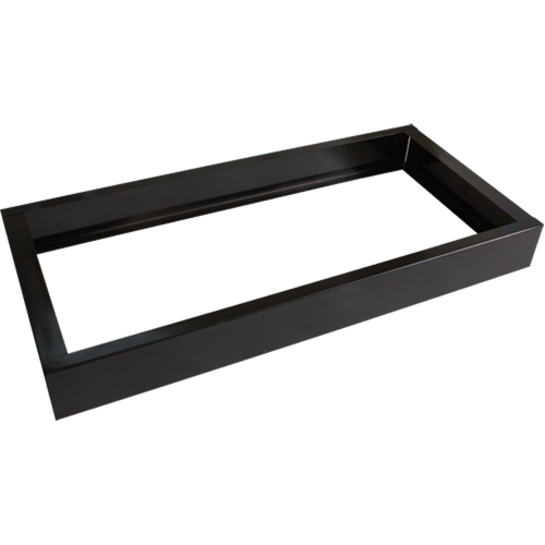 Base encastr&eacute;e pour casiers robustes enti&egrave;rement soud&eacute;e Concorde, 3 Blocs, 4" lo x 36" la x 17" p, Noir, Acier Cintas