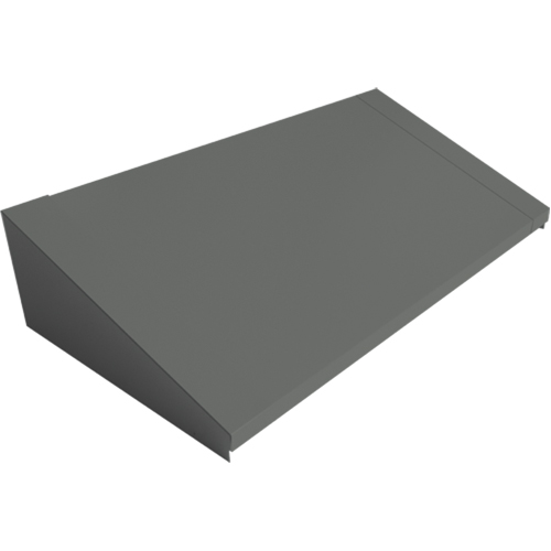 All-Welded Concorde - Heavy-Duty Lockers Sloping Top, 3 Bank, 18" D x 36" W x 6" H, Steel Cintas