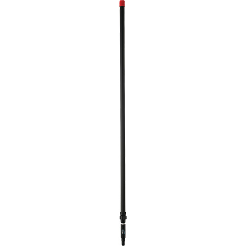 Manche de la s&eacute;rie Transport, Aluminium/Polypropyl&egrave;ne, T&eacute;lescopique, Pointe Filetage europ&eacute;en, 1-1/4" dia, 63" - 109" lo Cintas