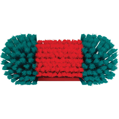 Brosse avec t&ecirc;te ajustable et alimentation en eau pour v&eacute;hicules de la s&eacute;rie Transport Cintas
