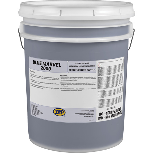 Produit nettoyant pour camions et remorques Blue Marvel 2000, 20 L, Seau Cintas