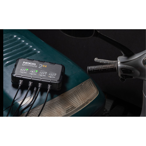 Chargeur de batterie 4 sorties de 8 A Genius 2X4 Cintas