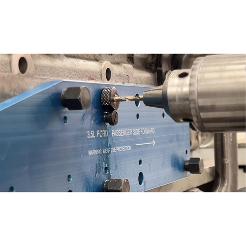 Manifold Drill Template for Ford 3.5L Ecoboost Cintas