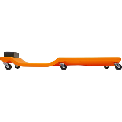 Neon Orange Low Profile Plastic Creeper Cintas